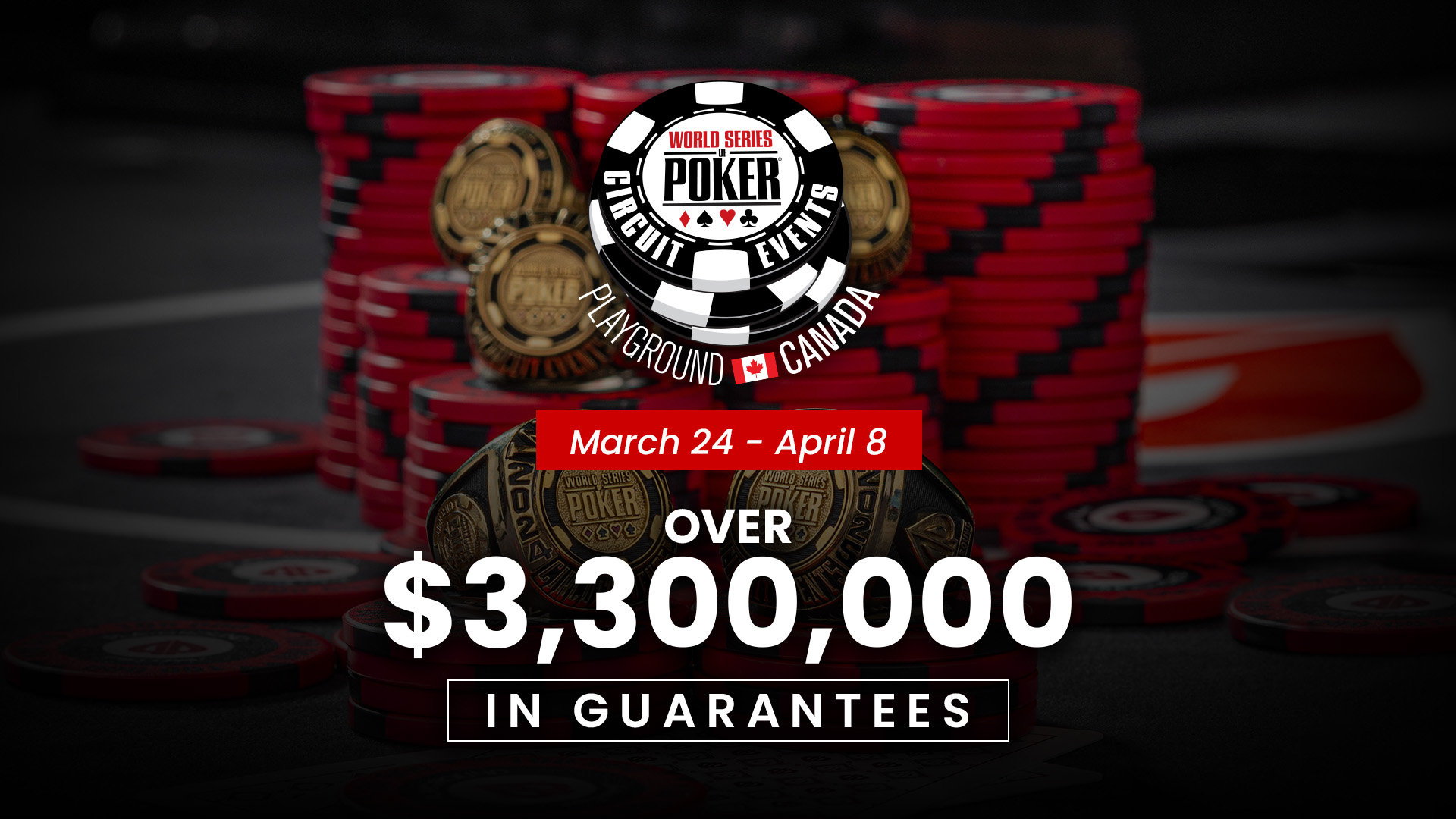 WSOP-C Playground 2025 | March 24 - April 8 | Over $3.3M in
