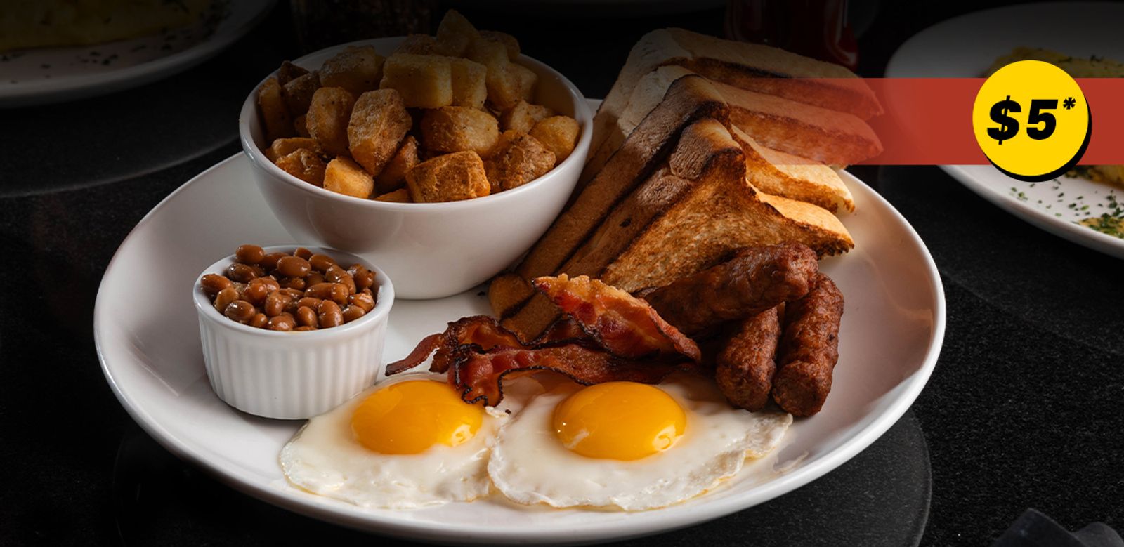 $5 Classic American Breakfast